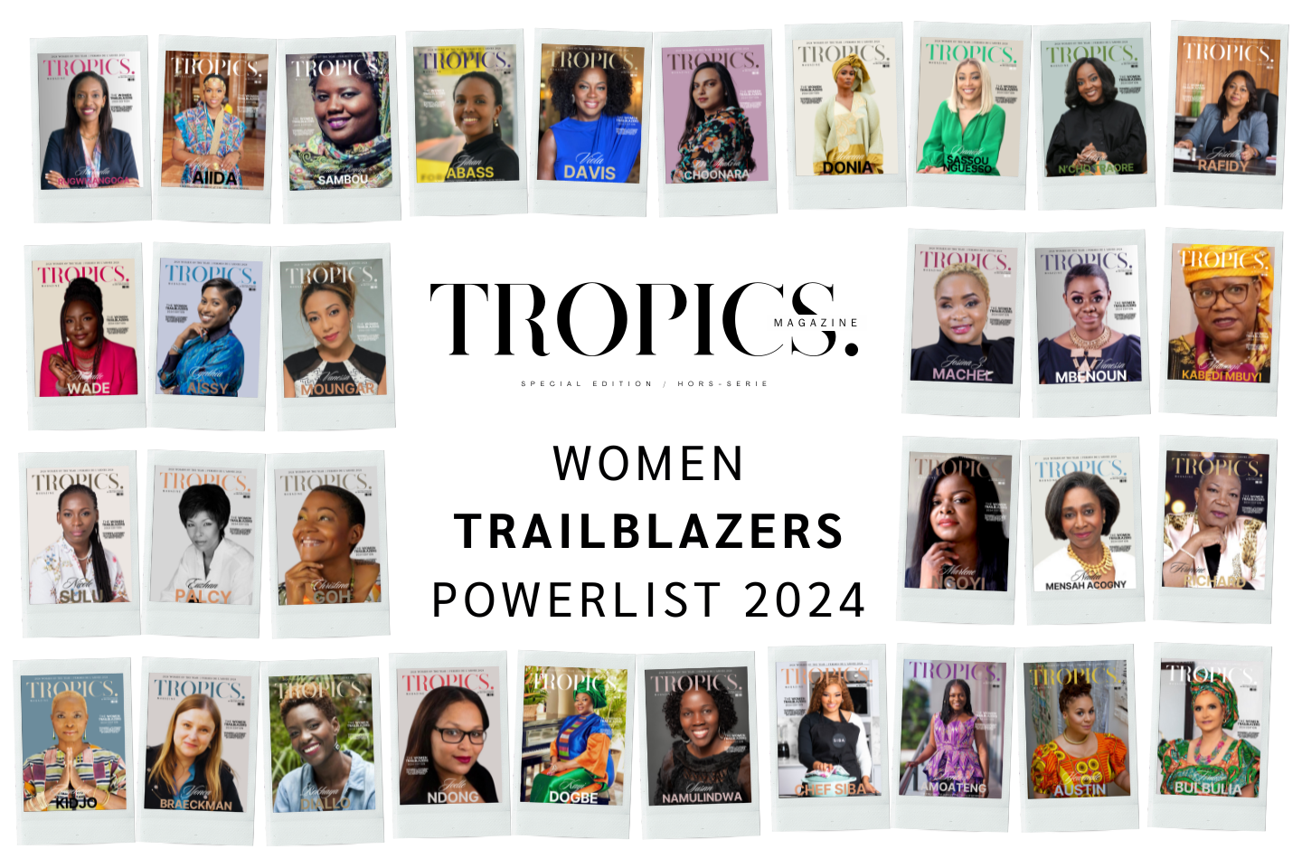 TROPICS MAGAZINE's WOMEN TRAILBLAZERS POWERLIST 2024